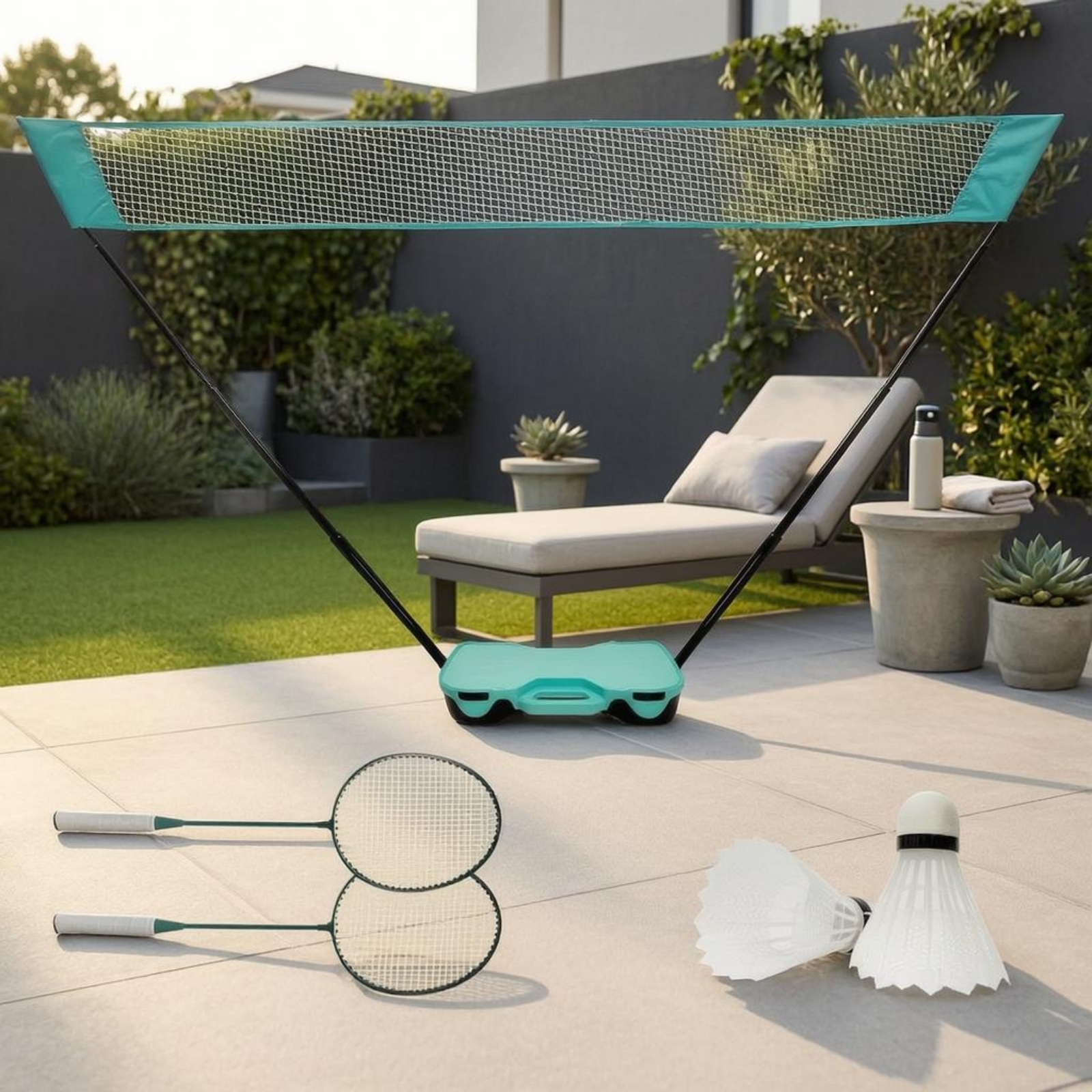 Badminton Equipment - Badminton Net Frame Kit Compact Badminton