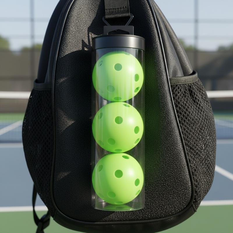 Badminton Video - Transparent Pickleball Storage Box With Lid