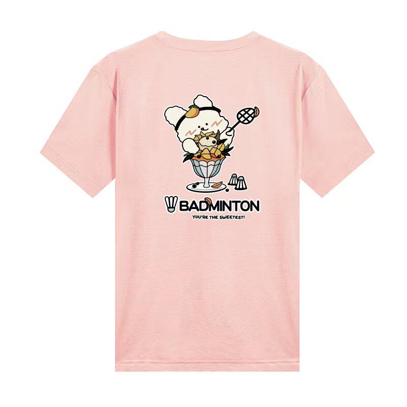 Badminton Fun - Cute and Fun Ice Cream Cotton-like
