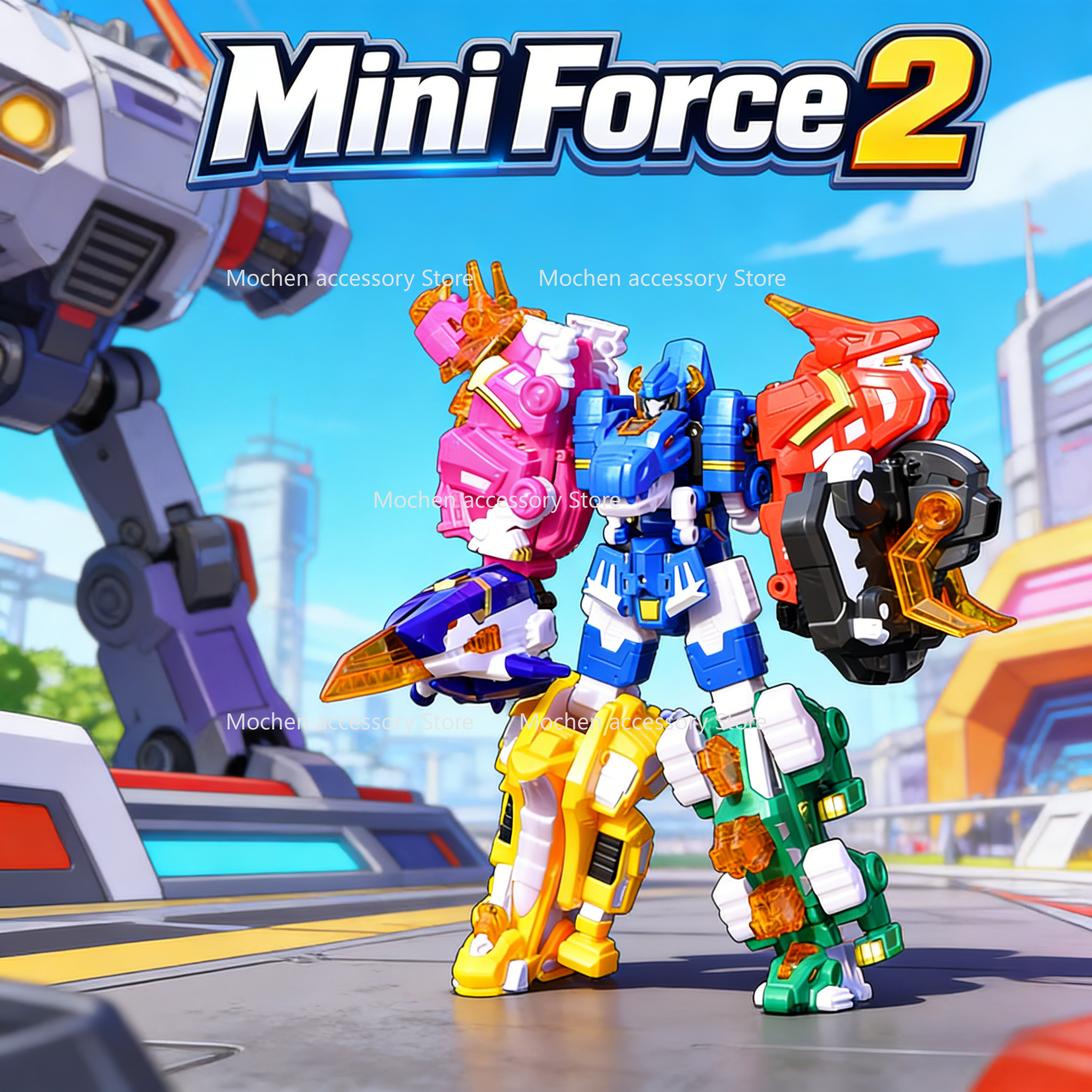 Mini Force 2 Super Dino Power  - đánh giá và giá Badminton Korea