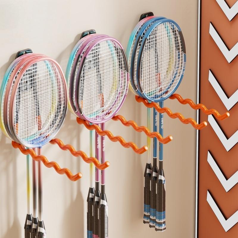 1PC Metal Wall Mounted Racket  - đánh giá và giá Badminton Video