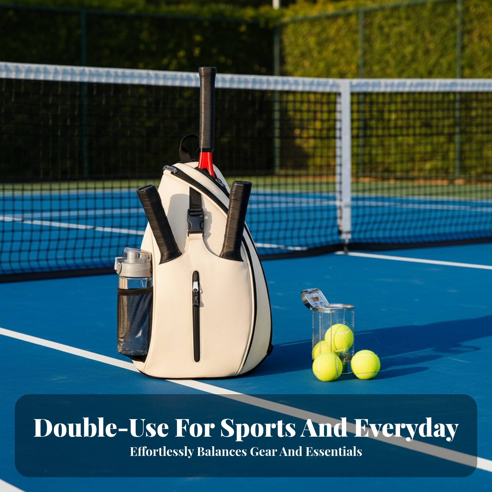 Pickleball Backpack Sturdy Bad - đánh giá và giá Badminton Equipment