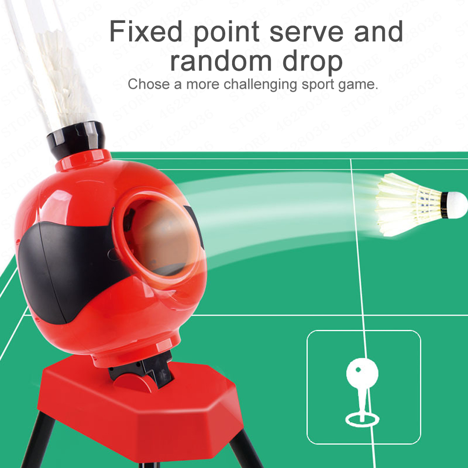 Automatic Badminton Service Ma - đánh giá và giá Badminton Video