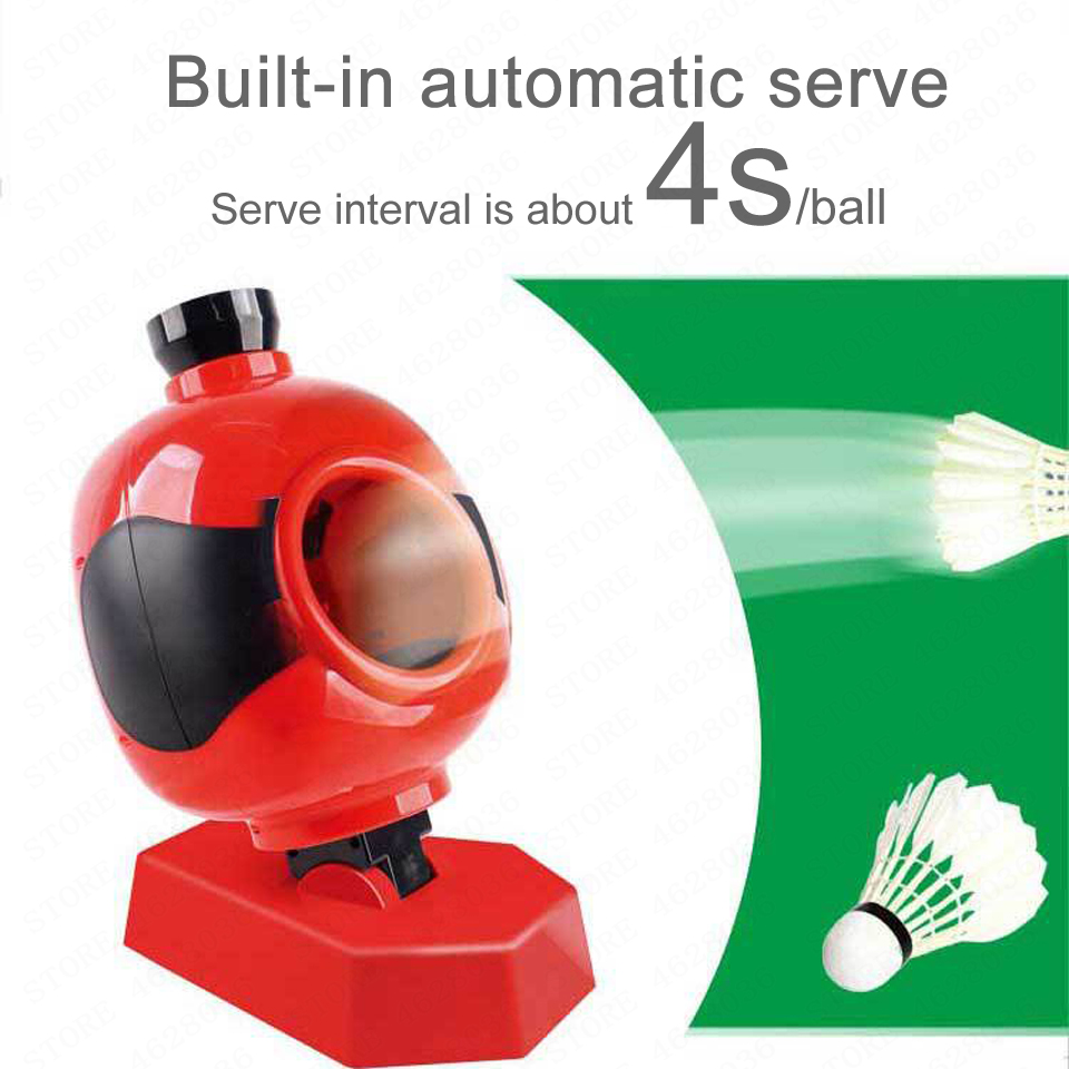 Automatic Badminton Service Ma - đánh giá và giá Badminton Video