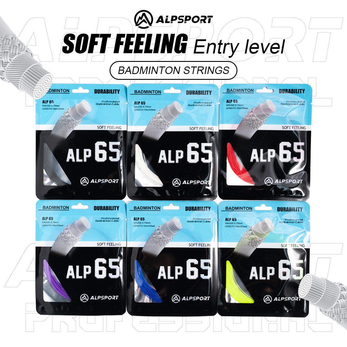 Alpsport Bg65 badminton racket - đánh giá và giá Badminton Equipment