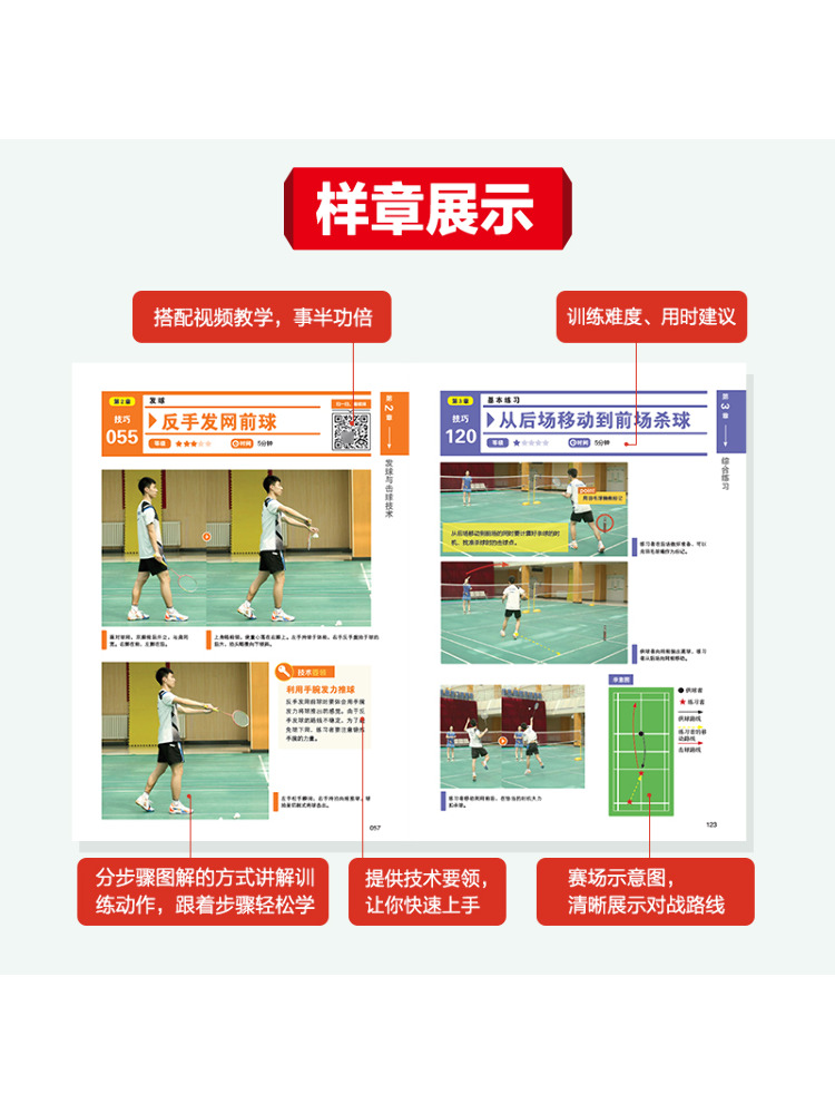 Book-Winshare Illustrated Badm - đánh giá và giá Badminton Video